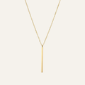 Allison Gold Bar Necklace